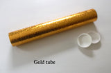 Textured gold storage tube