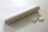 Custom damask guest list scroll, cream and gold, 8x20 inches paper, personalized with name(s) and date