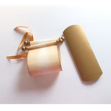 Blank mini paper scroll set, for love letter, prom invitation, greeting, birthday gift, 3.5" wide paper, optional pillow box