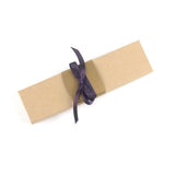 Damask wedding invitation scroll, elegant Victorian style invitation, optional box