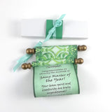 Customized Message Scroll, Regency Style, 5x12" paper, optional gift box