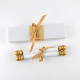 Custom printed scroll, 5x13 white paper, with optional gift box