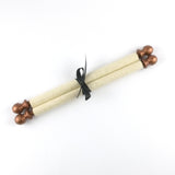 Custom printed tan parchment scroll, 8x20" paper, sets of multiples