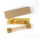 Vintage aged look wedding invitation scroll set with optional box, set of 10