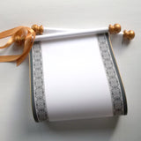 Blank gothic scroll