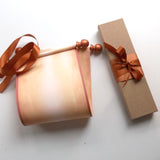 Blank scroll with gold accents - 5 inches wide paper, handmade