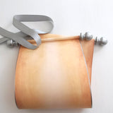 Blank scroll with silver accents, boxed - 5 inches wide paper, handmade