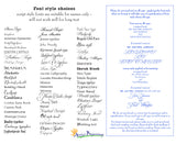 font chart